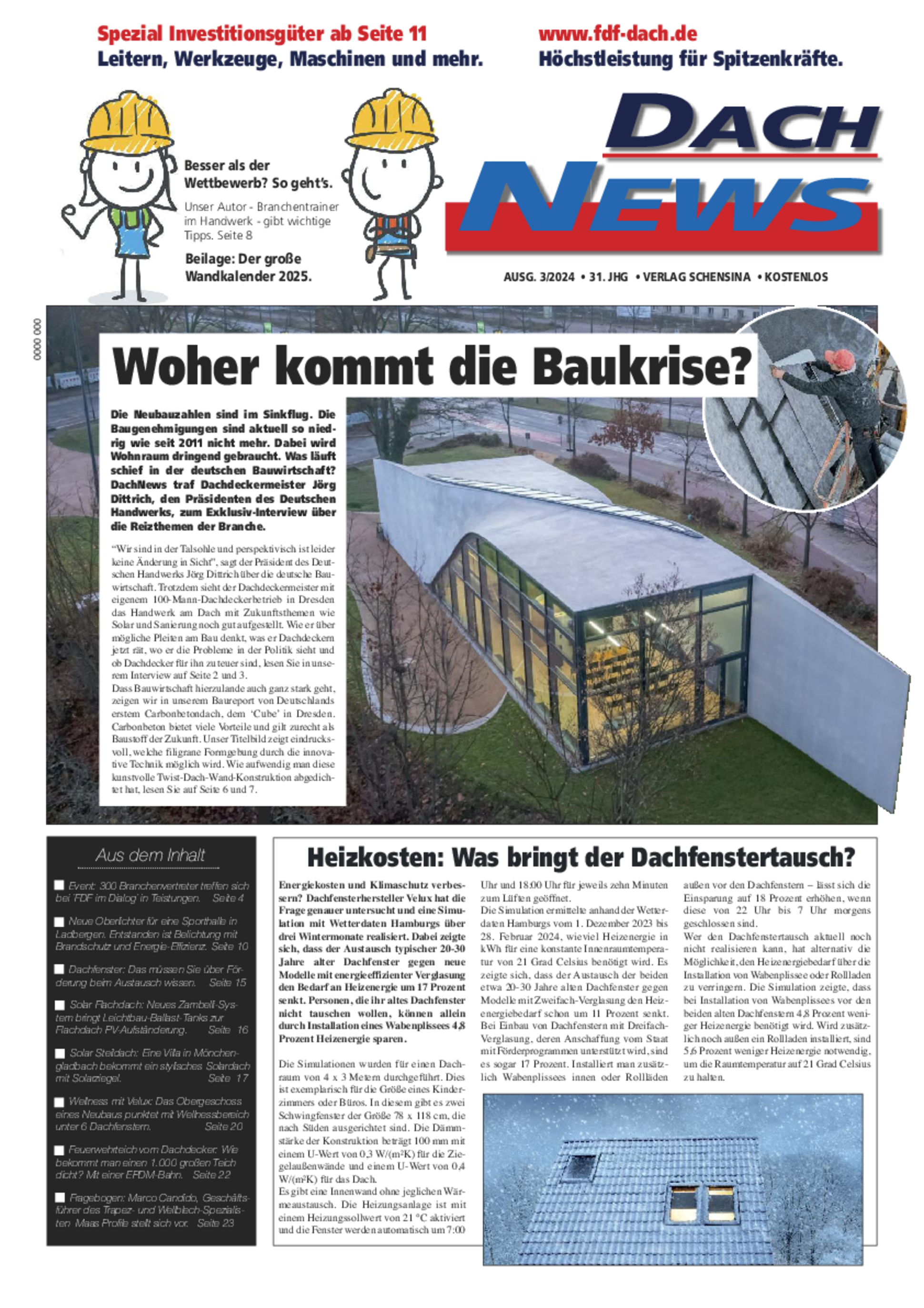 News bei Reichel Dachbaustoffe GmbH in Gelsenkirchen